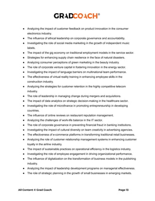 Mega List.pdf Research Idea Mega List - Feb 2024.pdf short note | PDF
