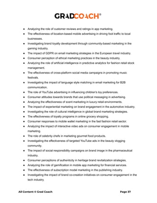 Mega List.pdf Research Idea Mega List - Feb 2024.pdf short note | PDF
