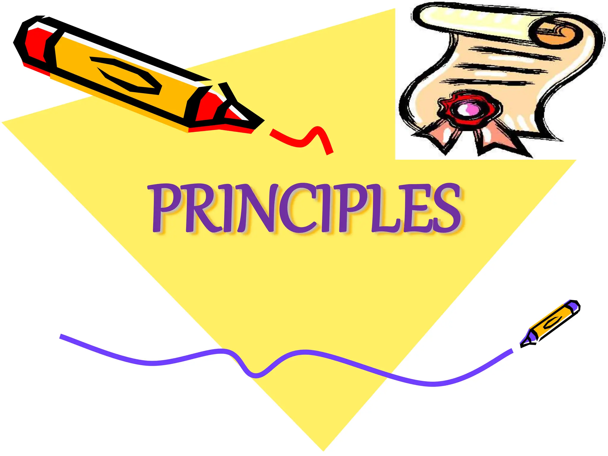 PRINCIPLES
 
