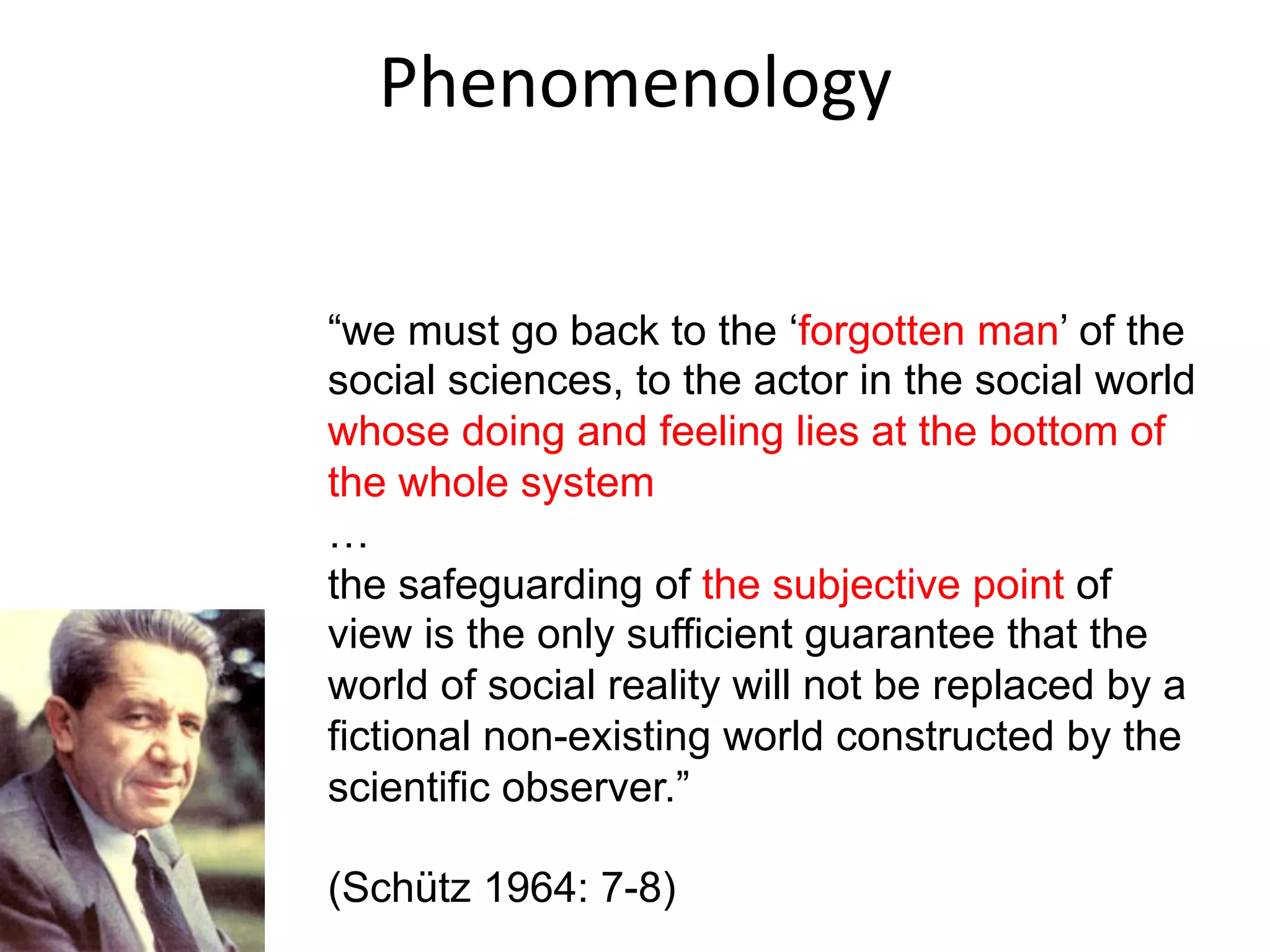 Phenomenology?	
  
 