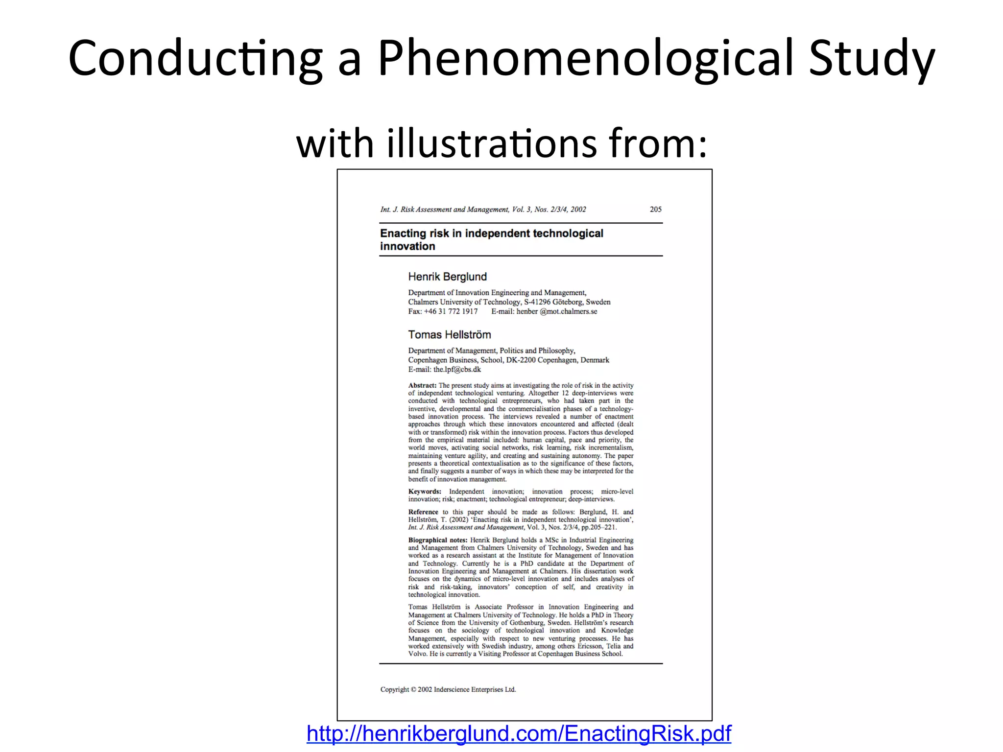 QualitaFve	
  and	
  QuanFtaFve	
  methods	
  
 