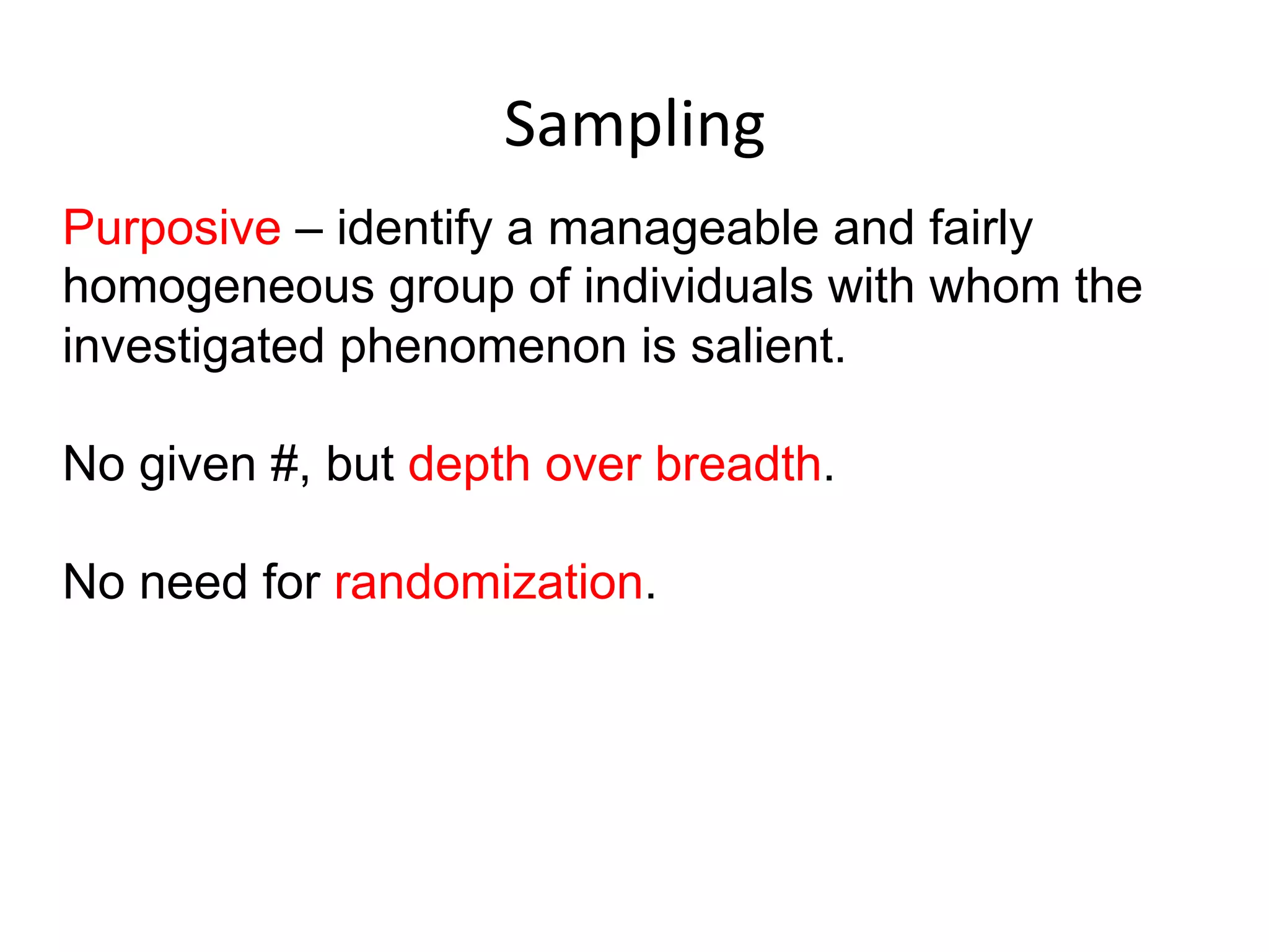 How do entrepreneurs perceive opportunities?
Berglund, H. (2007). Opportunities as Existing and Created: A Study of Entrepreneurs in the
Swedish Mobile Internet Industry, Journal of Enterprising Culture. 15(3): 243-273.
http://henrikberglund.com/Opportunities.pdf
How do researchers turned entrepreneurs feel about
their professional identity?
Hellström, T., Hellström, C. and Berglund, H. (2002). The Innovating Self: Exploring Self Among a Group of
Technological Innovators, Journal of Managerial Psychology, 17(4): 267-286.
http://henrikberglund.com/TheInnovatingSelf.pdf
How is risk experienced and managed by technology
entrepreneurs?
Berglund, H. and Hellström, T. (2002). Enacting Risk in Independent Technological
Innovation, International Journal of Risk Assessment and Management. 3(2/3/4): 205-221.
http://henrikberglund.com/EnactingRisk.pdf
RQs	
  suitable	
  for	
  phenomenological	
  
inquiry	
  in	
  entrepreneurship	
  
 