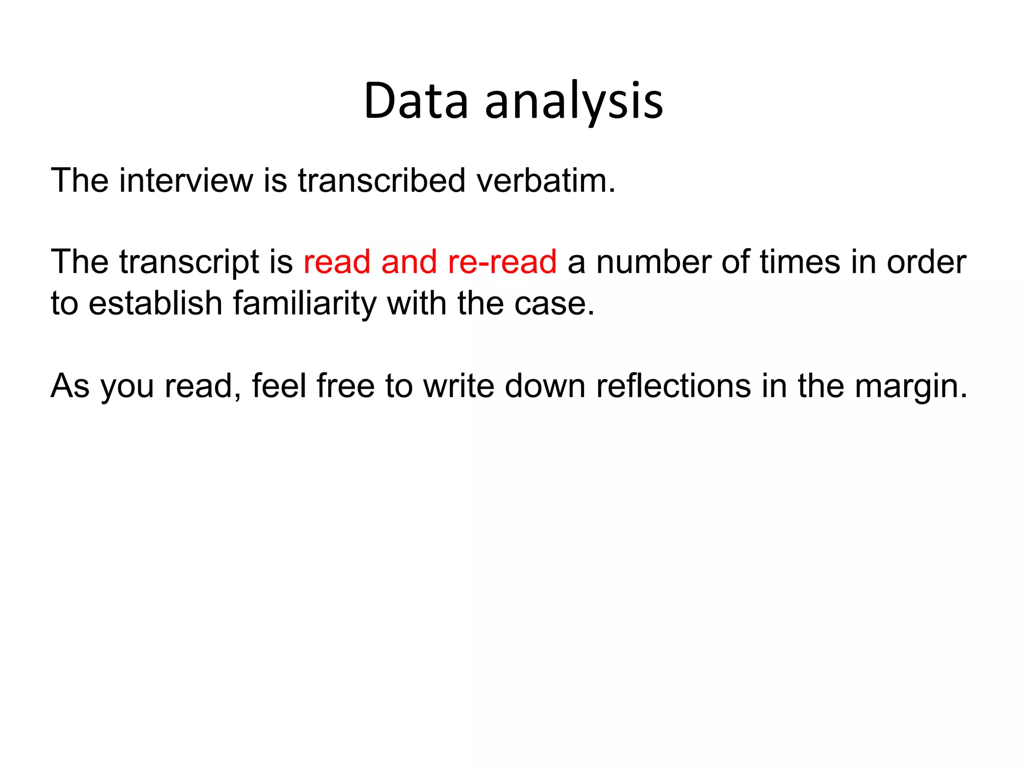 Ask	
  brief	
  prompts	
  and	
  follow-­‐ups	
  
(remember,	
  they	
  	
  should	
  be	
  takning)	
  
That	
  sounds	
  interes<ng…	
  
	
  
Tell	
  me	
  more!	
  
	
  
When	
  was	
  the	
  last	
  <me	
  that	
  happened?	
  
	
  
Can	
  you	
  give	
  an	
  example?	
  
	
  
What	
  do	
  you	
  mean	
  by	
  that?	
  
	
  
Can	
  you	
  explain	
  that	
  a	
  liUle	
  more?	
  
	
  
How	
  do	
  you	
  feel	
  about	
  that?	
  
	
  
	
  
 