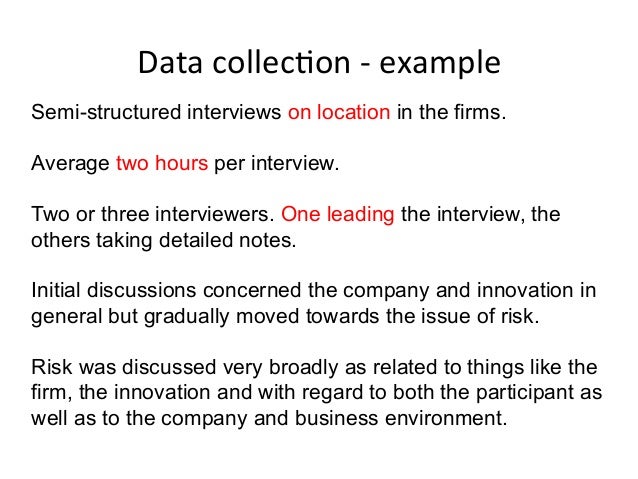 an interview of an entrepreneur information