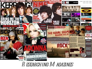 Researching Magazines 