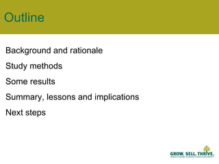 Characteristics of women’s collective action for enabling women's participation in agricultural markets: Preliminary findings from Ethiopia