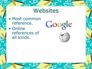 Common Reference Image Researching With References 6 | PPT