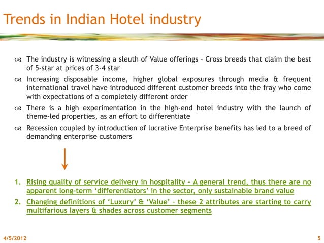 research title examples in hospitality industry