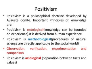 Comprehensive Overview of Research Methodologies in Social Science | PPT
