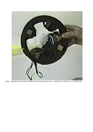 Wow…what do we have there? It looks like 2 big thick heavy wire…could it be? Could it be a … bi-filar coil?
 