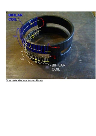 Or we could wind them together like so:
 