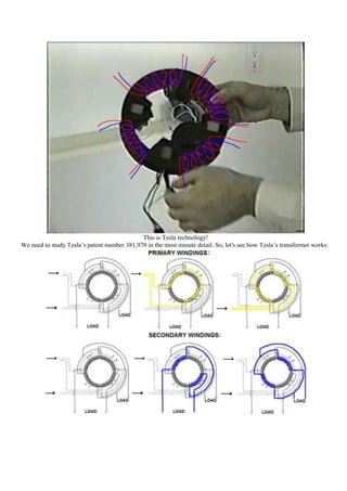 This is Tesla technology!
We need to study Tesla‟s patent number 381,970 in the most minute detail. So, let's see how Tesla‟s transformer works:
 