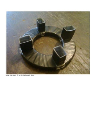 Now, the cores fit in nicely in their slots:
 