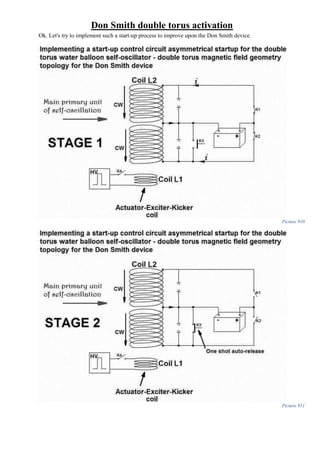Don Smith double torus activation
Ok. Let's try to implement such a start-up process to improve upon the Don Smith device.
Picture 910
Picture 911
 