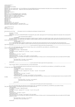 viewport.activeviewport = 4
max tool maximize
viewport.SetRenderLevel #wireframe
max create mode
global gap_to_sphr_ratio=0.3563123713d0 --for 0.35 the ENTIRE gap is 35% of ideal SPHERE RADIUS for that level (meaning the virtual sphere with its center placed perfectly on the Abha sheet torus
global mh_to_sphr_ratio=0.8038475513d0 --magnetic hole radius is 80% of ideal sphere radius for that level
global tor_sph=17
global pol_levels=1
global pol_sph=pol_levels*2+2
global r1=62
global r2=(r1*2)/3.41421356237309504d0 as double --33,9756126404
global Max_grail_len=r2*1.84030236902122022d0 -- r2*pi*(2-sqrt(2))
global torus_r_small=r1-r2 --or global r_small=r2/sqrt(2)
global torus_R_big=r1+r2 --or global R_big=(r2*(4+sqrt(2)))/2
--declare the sphres radii and spheres gap as arrays
global sphr_out=#()
global sphr_in=#()
global sphg=#()
global ideal_r=#()
global ideal_sphr=#()
global spin_direction=0 --CW 1 is for CCW
global plength=6.28318530717958647d0*r1 --first constant is 2*pi
global pwidth=3.68060473804244045d0*r1 --and second is 2*pi*2/(2+sqrt2)
--clear everything in the scene
select $*
if ($!=undefined) do delete $
function build_ring_array lvl ang= --first argument is the level we are building and second argument is the angle for that level
(
ideal_r[lvl]=r1-r2*cos(ang)
--print ideal_r
sphg[lvl]=(gap_to_sphr_ratio*3.14159265358979323d0*(r1-r2*cos(ang)))/(3*tor_sph) as double --sphere gap for level "lvl" note that the gap is defined for the virtual sphere with its center placed ON
the ideal abha sheet torus
--print "constructing the spheres sphg[lvl] is"
-- print (sphg[lvl])
sphr_out[lvl]=(tan(60.0/tor_sph as double)*(ideal_r[lvl]-(sphg[lvl]/2 as double)*cos(ang)))/(1+tan(60.0/tor_sph as double)*cos(ang)) as double --sphere radius on the outside of the torus for level "lvl"
sphr_in[lvl]=(tan(60.0/tor_sph as double)*(ideal_r[lvl]+(sphg[lvl]/2 as double)*cos(ang)))/(1-tan(60.0/tor_sph as double)*cos(ang)) as double--sphere radius in the inside of the torus for level "lvl" (note
that this is larger than the previous one)
-- print "sphr_in[lvl]pt ring array :"
-- print (sphr_in[lvl])
real_r_out=ideal_r[lvl]-(sphr_out[lvl]+(sphg[lvl]/2 as double))*cos(ang) --actual radius of the ring array taken from the torus center to the outside sphere center of the outside ring array
real_r_in=ideal_r[lvl]+(sphr_in[lvl]+(sphg[lvl]/2 as double))*cos(ang)--actual radius of the ring array taken from the torus center to the inside sphere center of the inside ring array (note that this is
larger than the previous one)
------------------------------------------------------------------------------------create the outside level"lvl" spheres positive (above the equatorial plane) -------------------------------------------------------------------------
----
for x=1 to tor_sph do (sphere radius: sphr_out[lvl] segs:24 wirecolor: blue pos: [real_r_out*cos(360.0*x/tor_sph as double),real_r_out*sin(360.0*x/tor_sph as
double),r2*sin(ang)+(sphr_out[lvl]+sphg[lvl]/2)*sin(ang)])
--make them instances
for o in $Sphere* do o.baseobject = $Sphere001.baseobject
--rename them
for o in $Sphere* do o.name = uniquename ("Lvl" + lvl as string + "_out_pos") --Lvl2_out_pos_001
--select them
clearselection()
select (execute ("$Lvl" + lvl as string +"_out_pos*"))
--organize them in a group
group selection name: ("Lvl" + lvl as string +"_out_pos_spheres") --Lvl2_out_pos_spheres
--rotate the level if the level is an even number (this is regardless of the number of levels because i will always say level 1 is the inside equatorial spheres, thus any even number level MUST be shifted)
if ((mod lvl 2)==0) then
(
select (execute ("$Lvl" + lvl as string +"_out_pos_spheres"))
rotate selection (180.0/tor_sph as double) z_axis
)
clearselection()
------------------------------------------------------------------------------------create the outside level"lvl" spheres negative (below the equatorial plane) -------------------------------------------------------------------------
----
if (ang!=0 and ang!=180) then --on the equatorial plane there is no need to make them again
(
for x=1 to tor_sph do (sphere radius: sphr_out[lvl] segs:24 wirecolor: blue pos: [real_r_out*cos(360.0*x/tor_sph as double),real_r_out*sin(360.0*x/tor_sph as double),-
(r2*sin(ang)+(sphr_out[lvl]+sphg[lvl]/2)*sin(ang))])
--make them instances
for o in $Sphere* do o.baseobject = $Sphere001.baseobject
--rename them
for o in $Sphere* do o.name = uniquename ("Lvl" + lvl as string + "_out_neg") --Lvl2_out_neg_001
--select them
clearselection()
select (execute ("$Lvl" + lvl as string +"_out_neg*"))
--organize them in a group
group selection name: ("lvl" + lvl as string +"_out_neg_spheres") --Lvl2_out_neg_spheres
--rotate the level if the level is an even number (this is regardless of the number of levels because i will always say level 1 is the inside equatorial spheres, thus any even number level MUST
be shifted)
if ((mod lvl 2)==0) then
(
select (execute ("$Lvl" + lvl as string +"_out_neg_spheres"))
rotate selection (180.0/tor_sph as double) z_axis
)
clearselection()
)
------------------------------------------------------------------------------------create the inside level"lvl" spheres positive (above the equatorial plane) ----------------------------------------------------------------------------
-
for x=1 to tor_sph do (sphere radius: sphr_in[lvl] segs:24 wirecolor: blue pos: [real_r_in*cos(360.0*x/tor_sph as double),real_r_in*sin(360.0*x/tor_sph as double),r2*sin(ang)-
(sphr_in[lvl]+sphg[lvl]/2)*sin(ang)]) --note the different radius of the ring array and different sphere radi
--make them instances
for o in $Sphere* do o.baseobject = $Sphere001.baseobject
--rename them
for o in $Sphere* do o.name = uniquename ("Lvl" + lvl as string + "_in_pos") --Lvl2_in_pos_001
--select them
clearselection()
select (execute ("$Lvl" + lvl as string +"_in_pos*"))
--organize them in a group
group selection name: ("lvl" + lvl as string +"_in_pos_spheres") --Lvl2_in_pos_spheres
--rotate the level if the level is an even number (this is regardless of the number of levels because i will always say level 1 is the inside equatorial spheres, thus any even number level MUST be shifted)
if ((mod lvl 2)==0) then
(
select (execute ("$Lvl" + lvl as string +"_in_pos_spheres"))
rotate selection (180.0/tor_sph as double) z_axis
)
clearselection()
 
