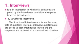 interview guide research instrument