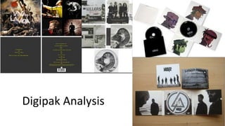 Digipak Analysis
 