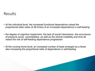 Research into mealtimes and older people with dementia | PPTX