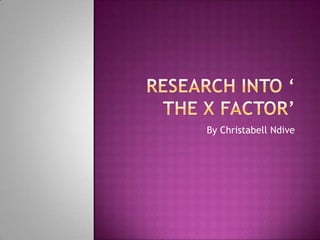 By Christabell Ndive
 