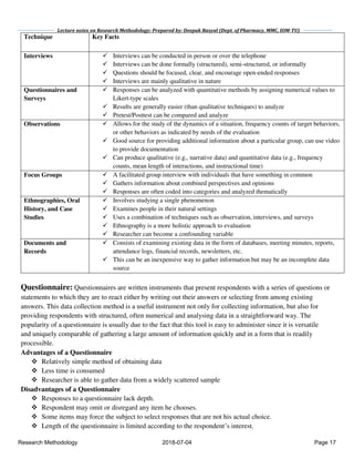 Research Methodology | PDF