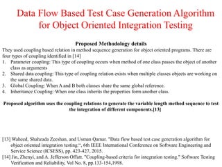 Research issues in object oriented software testing | PPTX
