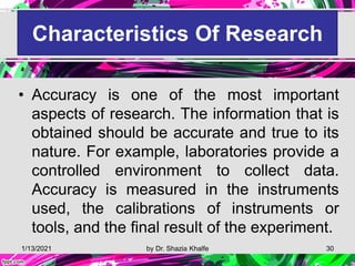 Research & its importance