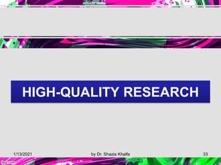 Research & its importance