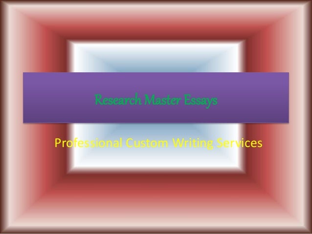 Academic custom essays