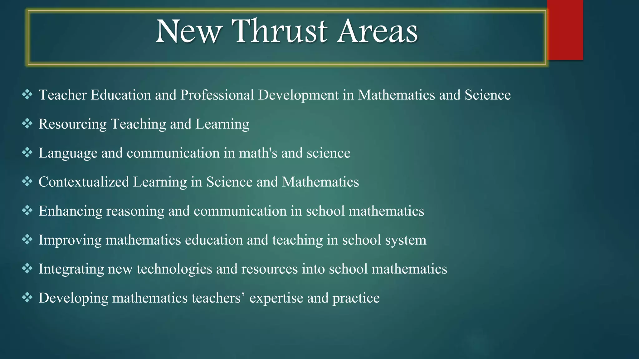 Research mathematics education new | PPTX