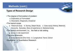 Topical Method Research method ch02 structure of thesis | PDF