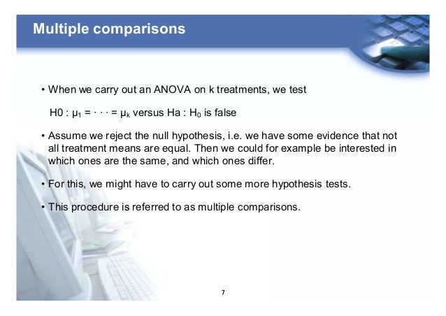Research Method Ch08 Statistical Methods 2 Anova