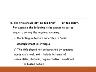 Pomposity Example Comprehensive Guide to Research Data Collection Techniques and Proposal ...