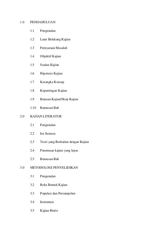Metodologi Penyelidikan Bab1-Bab 5 (Guide Line) Metodologi Penyelidikan Bab1-Bab 5 (Guide Line)
