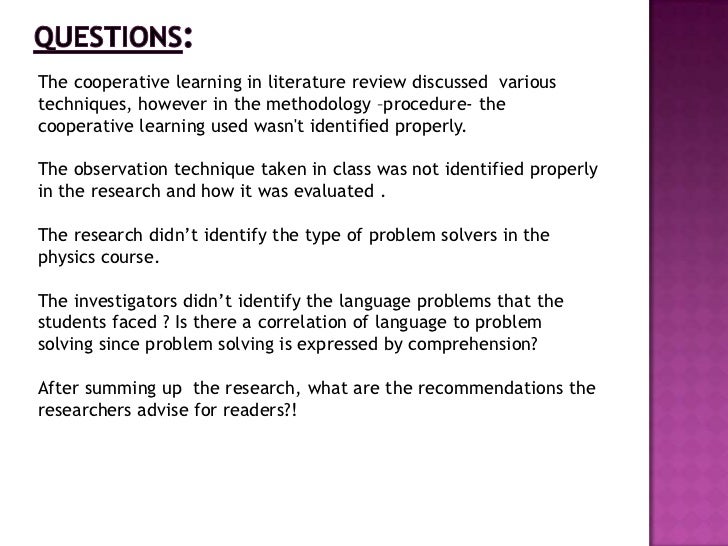 Problem-solving examples for students image