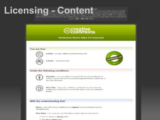 Licensing - Content 