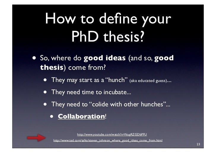 Define phd dissertation