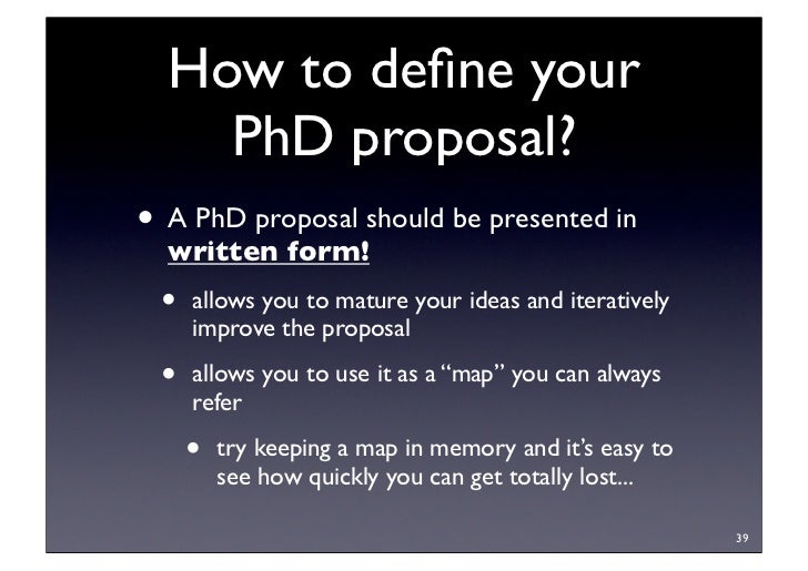 the meaning phd