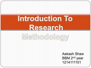 Aakash Shaw
BBM 2nd year
1214111101
 