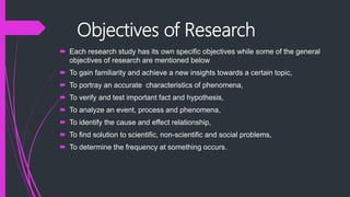 Research methodology an introduction