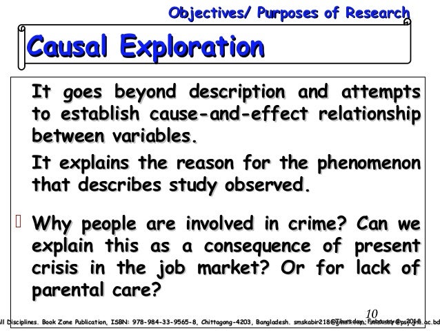 cause and effect research methods definition
