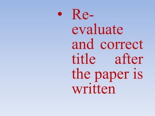 Recorrection Research methodology | PPTX