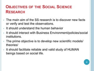 Process of Research- Stages in Social Science Research | PPTX