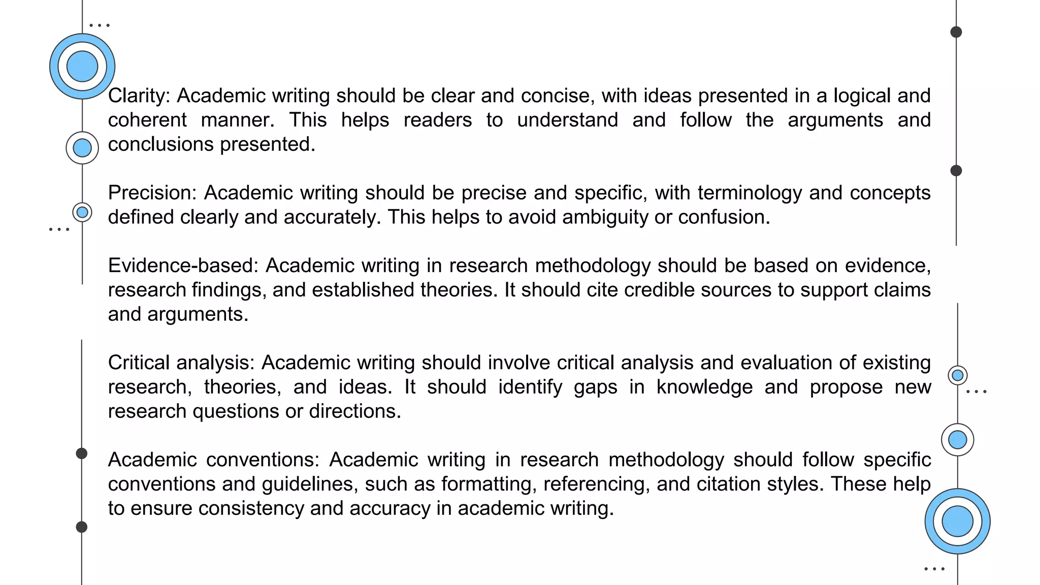 Research Methodology in Academic Writing and its Characteristics | PPTX