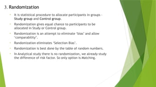 Randomization Definition Statistics research methodology and biostatistics.pptx