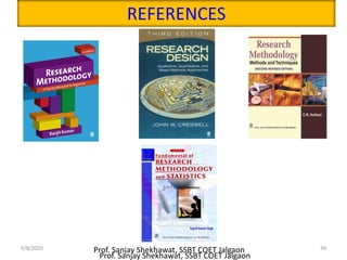 9/8/2020 39
REFERENCES
Prof. Sanjay Shekhawat, SSBT COET Jalgaon
Prof. Sanjay Shekhawat, SSBT COET Jalgaon
 