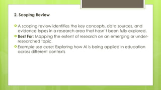 Key Scoping Principles Comprehensive Research Methodology and Ethics in Academic Studies | PPTX