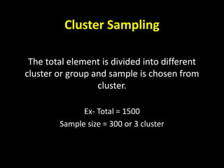 Research Methodology-Sample Design | PPTX