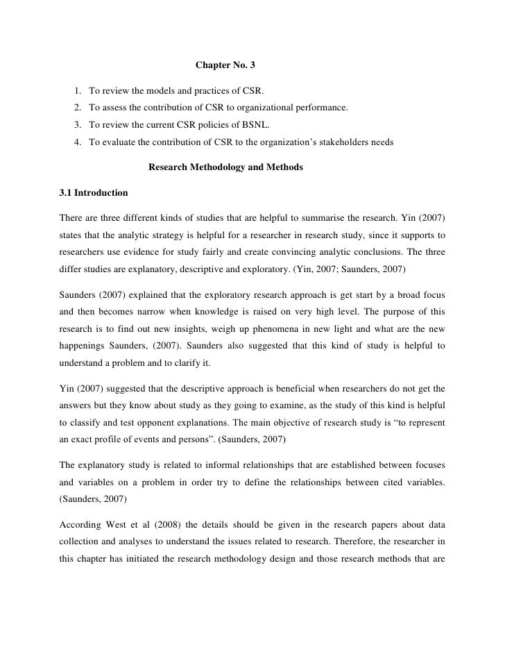 research paper on research methodology