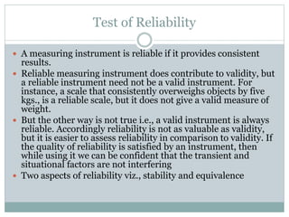 Reliable Measuring Method Research Methodology3_Measurement.pptx