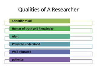 Comprehensive Introduction to Research Methodology and Process | PPTX
